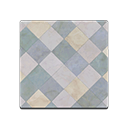 Gray Argyle-Tile Flooring Animal Crossing New Horizons ACNH – Nook Mall