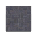 Black-Brick Flooring Animal Crossing New Horizons ACNH – Nook Mall