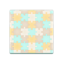 Sepia Puzzle Flooring Animal Crossing New Horizons ACNH – Nook Mall