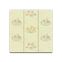 Floral Rush-Mat Flooring Animal Crossing New Horizons ACNH – Nook Mall