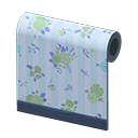 Blue Flower-Print Wall Animal Crossing New Horizons ACNH – Nook Mall