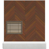 Chocolate Herringbone Wall DIY Recipe