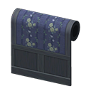 Blue Delicate-Blooms Wall Animal Crossing New Horizons ACNH – Nook Mall