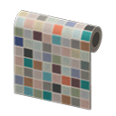 Colorful-Tile Wall Animal Crossing New Horizons ACNH – Nook Mall