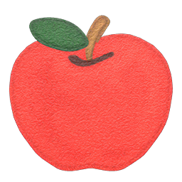 Apple Rug DIY Recipe