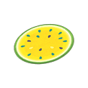 Yellow Watermelon Rug Animal Crossing New Horizons | ACNH Items - Nookmall