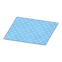 Blue Dotted Rug Animal Crossing New Horizons | ACNH Items - Nookmall