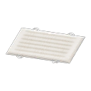 White Exercise Mat Animal Crossing New Horizons | ACNH Items - Nookmall