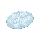 Snowflake Rug Animal Crossing New Horizons | ACNH Items - Nookmall
