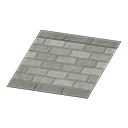 Gray Brick Rug Animal Crossing New Horizons | ACNH Items - Nookmall
