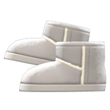 Faux-Shearling Boots Animal Crossing New Horizons | ACNH Items - Nookmall