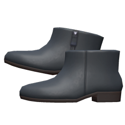 Pleather Ankle Booties Animal Crossing New Horizons | ACNH Items - Nookmall