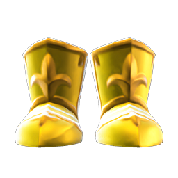 Gold-Armor Shoes DIY Recipe