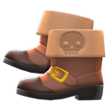 Pirate Boots Animal Crossing New Horizons | ACNH Items - Nookmall