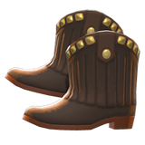 Cowboy Boots Animal Crossing New Horizons | ACNH Items - Nookmall