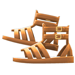Gladiator Sandals Animal Crossing New Horizons | ACNH Items - Nookmall