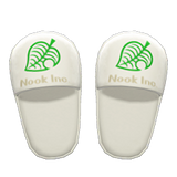 Nook Inc. Slippers Animal Crossing New Horizons | ACNH Items - Nookmall