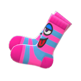 Funny-Face Socks Animal Crossing New Horizons | ACNH Items - Nookmall
