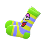 Funny-Face Socks Animal Crossing New Horizons | ACNH Items - Nookmall