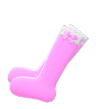 Frilly Knee-High Socks Animal Crossing New Horizons | ACNH Items - Nookmall