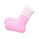 Lace Socks Animal Crossing New Horizons | ACNH Items - Nookmall