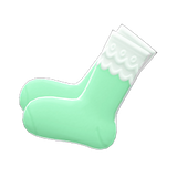 Lace Socks Animal Crossing New Horizons | ACNH Items - Nookmall