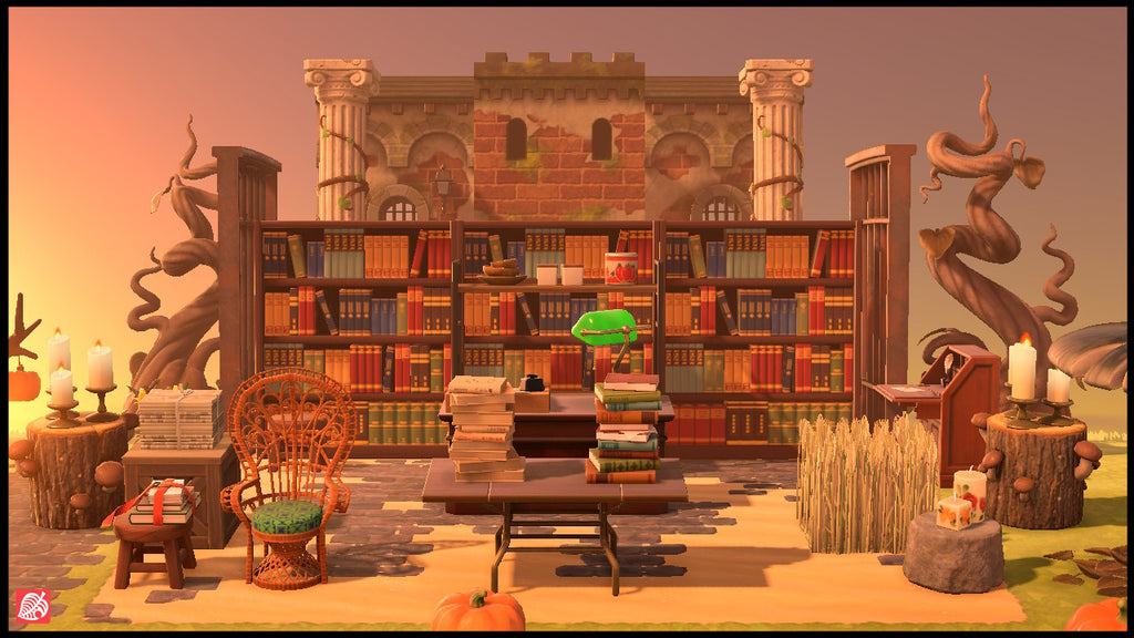 Spooky Library Castle