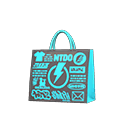 Electronics-Store Paper Bag Animal Crossing New Horizons | ACNH Items - Nookmall