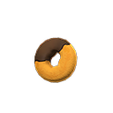 Chocolate Donut Animal Crossing New Horizons | ACNH Items - Nookmall