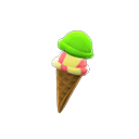 Melon-Cheesecake Cone Animal Crossing New Horizons | ACNH Items - Nookmall