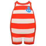 Horizontal-Striped Wet Suit Animal Crossing New Horizons | ACNH Items - Nookmall
