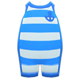 Horizontal-Striped Wet Suit Animal Crossing New Horizons | ACNH Items - Nookmall