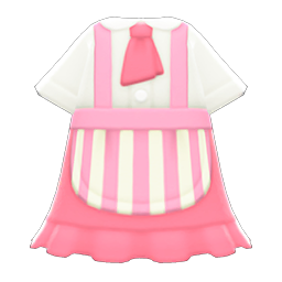 Café-Uniform Dress Animal Crossing New Horizons | ACNH Items - Nookmall