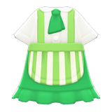 Café-Uniform Dress Animal Crossing New Horizons | ACNH Items - Nookmall