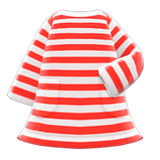 Striped Dress Animal Crossing New Horizons | ACNH Items - Nookmall