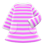 Striped Dress Animal Crossing New Horizons | ACNH Items - Nookmall