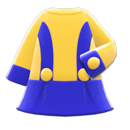 Retro A-Line Dress Animal Crossing New Horizons | ACNH Items - Nookmall