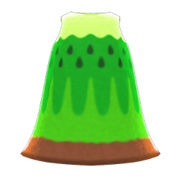 Kiwi Dress Animal Crossing New Horizons | ACNH Items - Nookmall