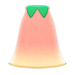 Peach Dress Animal Crossing New Horizons | ACNH Items - Nookmall