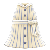 Sleeveless Shirtdress Animal Crossing New Horizons | ACNH Items - Nookmall