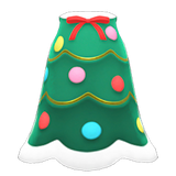 Festive-Tree Dress Animal Crossing New Horizons | ACNH Items - Nookmall