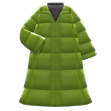 Long Down Coat Animal Crossing New Horizons | ACNH Items - Nookmall