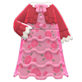 Frilly Dress Animal Crossing New Horizons | ACNH Items - Nookmall