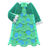 Frilly Dress Animal Crossing New Horizons | ACNH Items - Nookmall