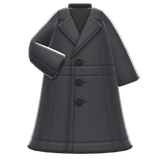 Long Pleather Coat Animal Crossing New Horizons | ACNH Items - Nookmall