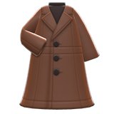 Long Pleather Coat Animal Crossing New Horizons | ACNH Items - Nookmall