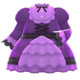 Ruffled Dress Animal Crossing New Horizons | ACNH Items - Nookmall