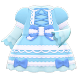 Lace-Up Dress Animal Crossing New Horizons | ACNH Items - Nookmall