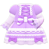 Lace-Up Dress Animal Crossing New Horizons | ACNH Items - Nookmall
