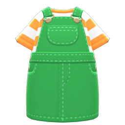 Overall Dress Animal Crossing New Horizons | ACNH Items - Nookmall